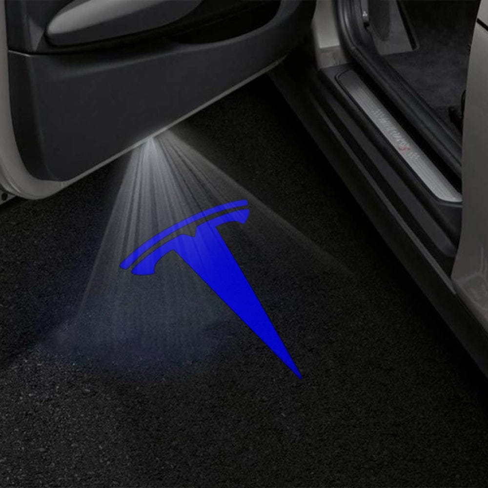 Tesla Model X Premium Door Puddle Lights Multiple Designs 2022-2026