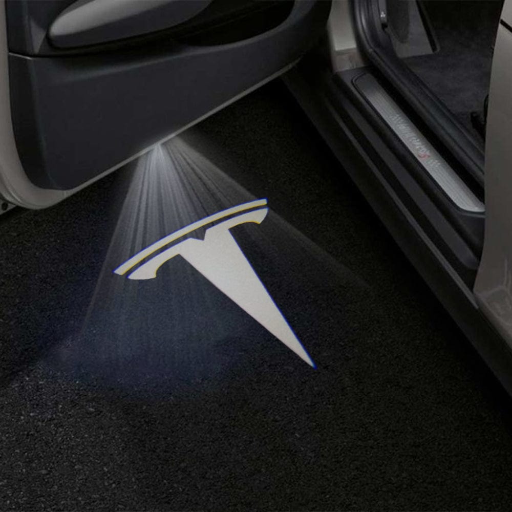 Tesla Model X Premium Door Puddle Lights Multiple Designs 2022-2026