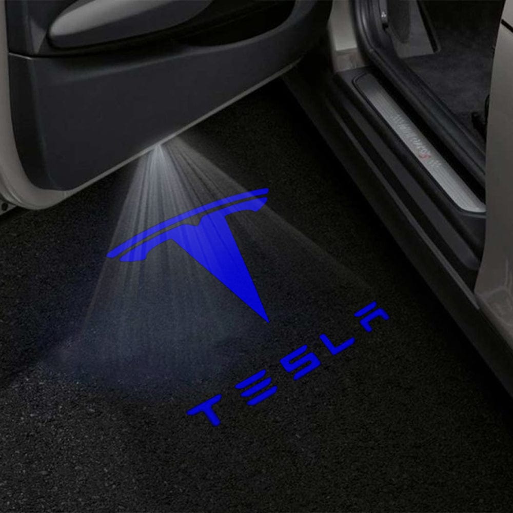 Tesla Model X Premium Door Puddle Lights Multiple Designs 2022-2026