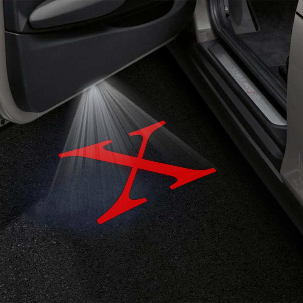Tesla Model X Premium Door Puddle Lights Multiple Designs 2022-2026