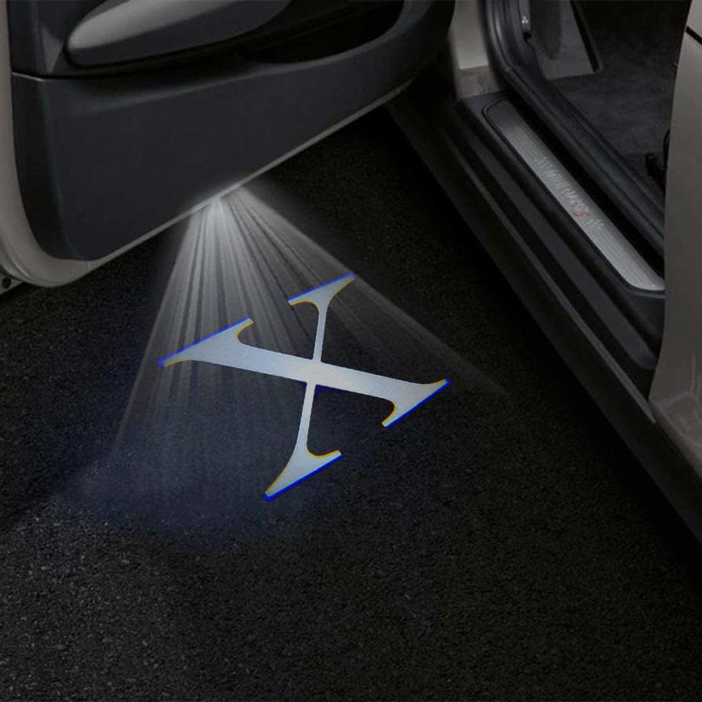 Tesla Model X Premium Door Puddle Lights Multiple Designs 2022-2026