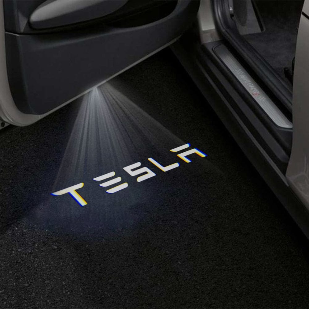 Tesla Model X Premium Door Puddle Lights Multiple Designs 2022-2026