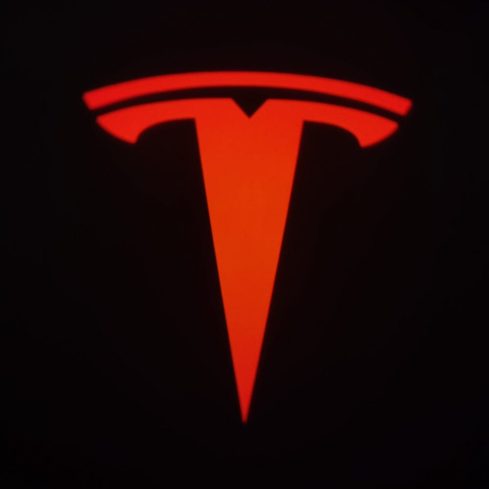 Tesla Model X Premium Door Puddle Lights Multiple Designs 2022-2026