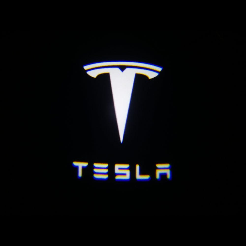 Tesla Model X Premium Door Puddle Lights Multiple Designs 2022-2026