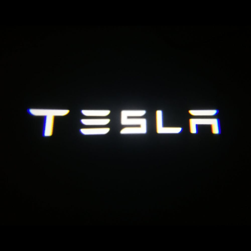 Tesla Model X Premium Door Puddle Lights Multiple Designs 2022-2026