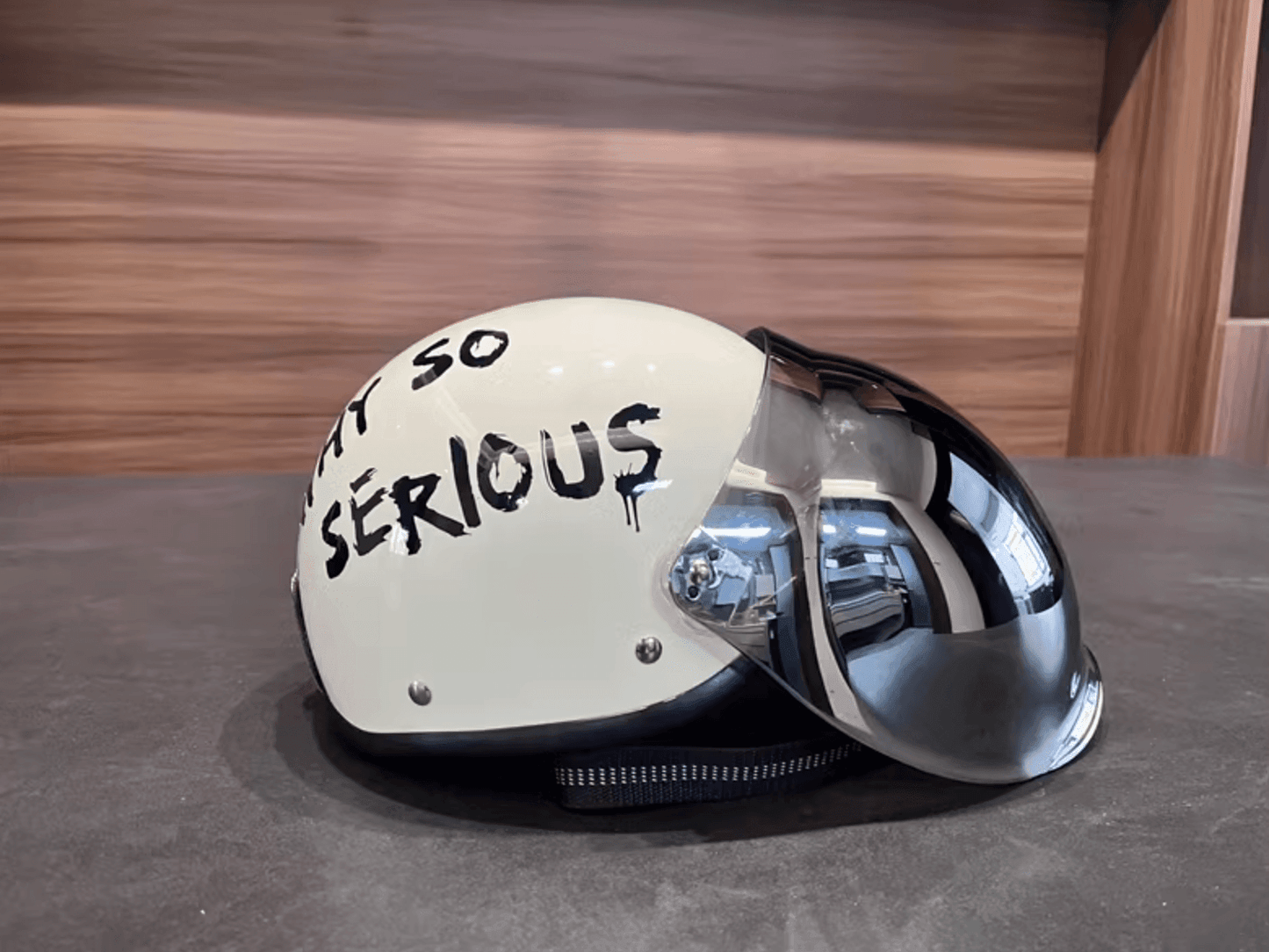 The Joker "Why so Serious" sticker for Helmet/Bike