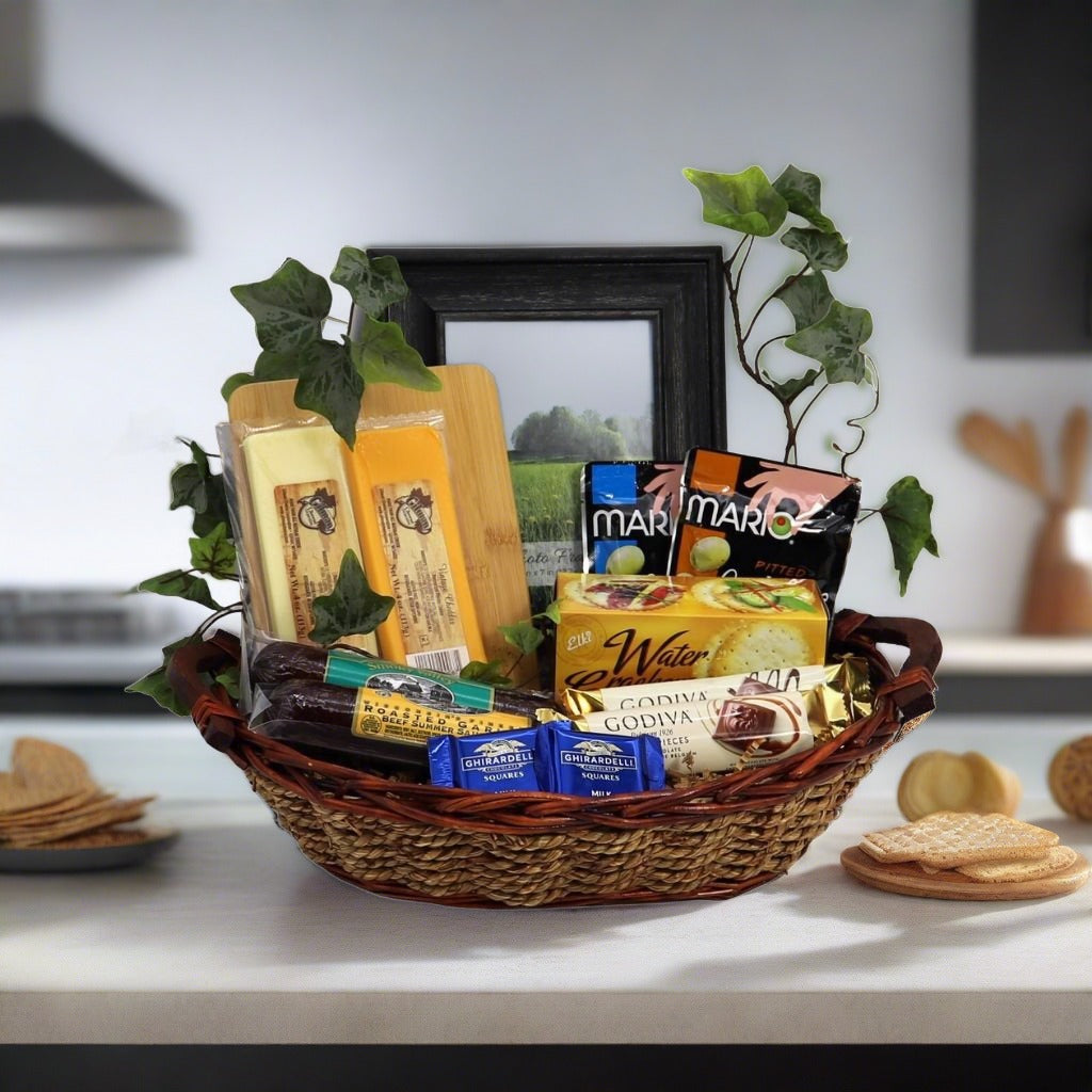 The L.B. Sympathy Gift Basket