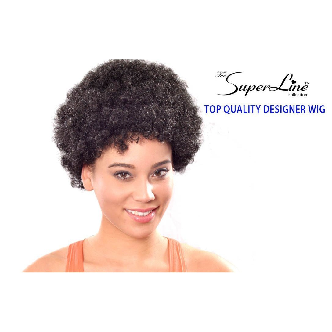 The Superline Collection® AFRO WIG® S-3  Color # 1