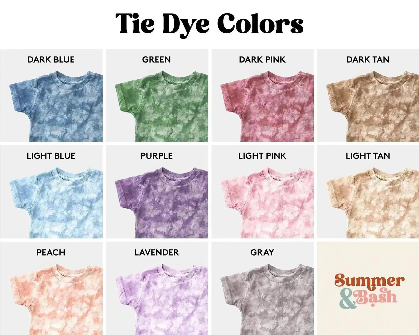 Personalized Tie Dye Baby or Toddler Outfit