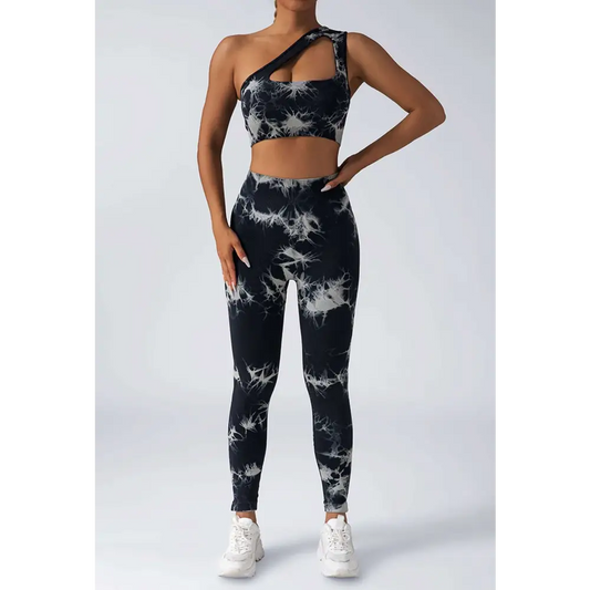 Tie Dye Women’s Scrunch Butt Yoga Set