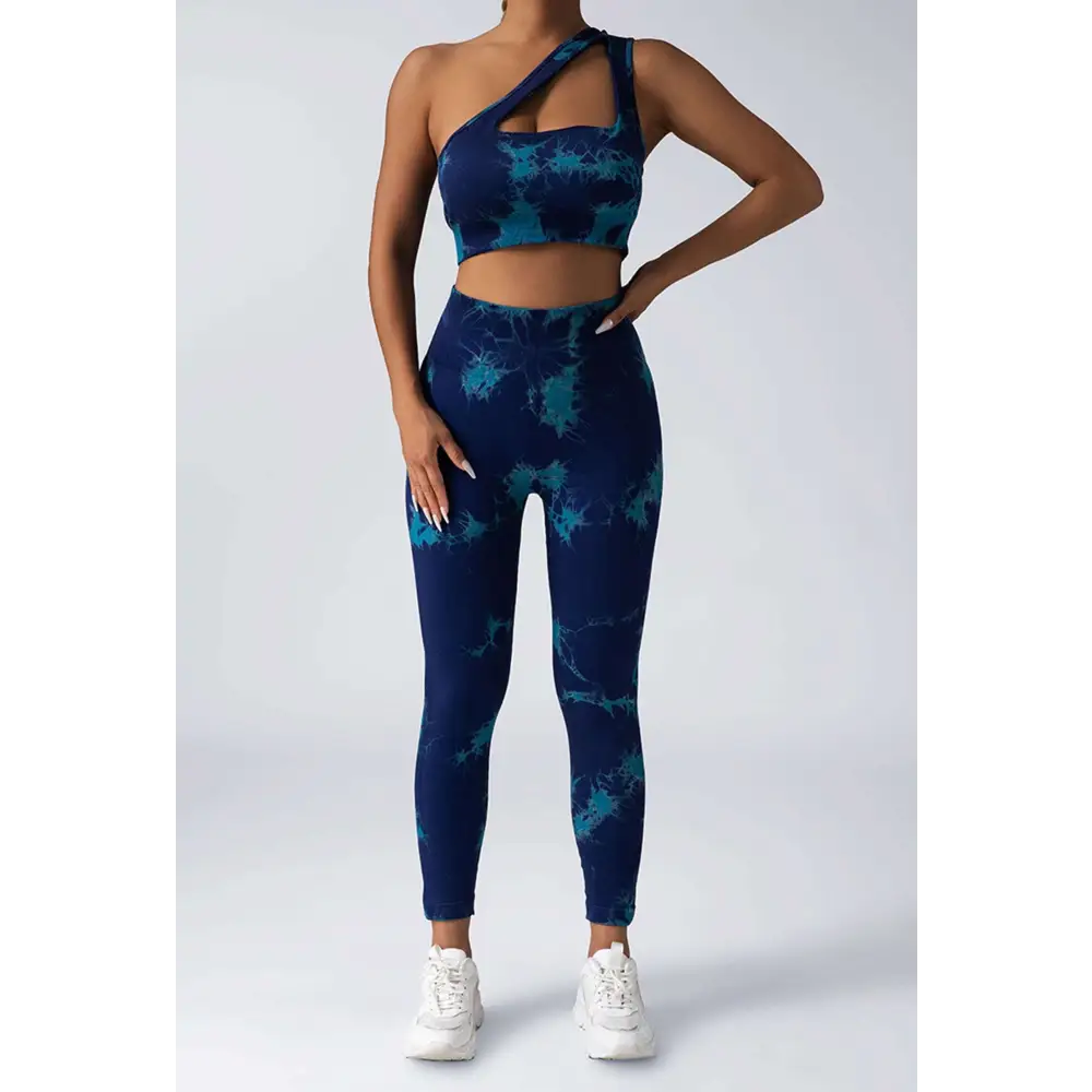 Tie Dye Women’s Scrunch Butt Yoga Set