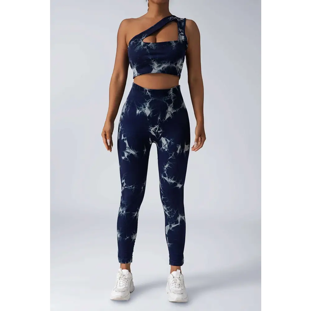 Tie Dye Women’s Scrunch Butt Yoga Set
