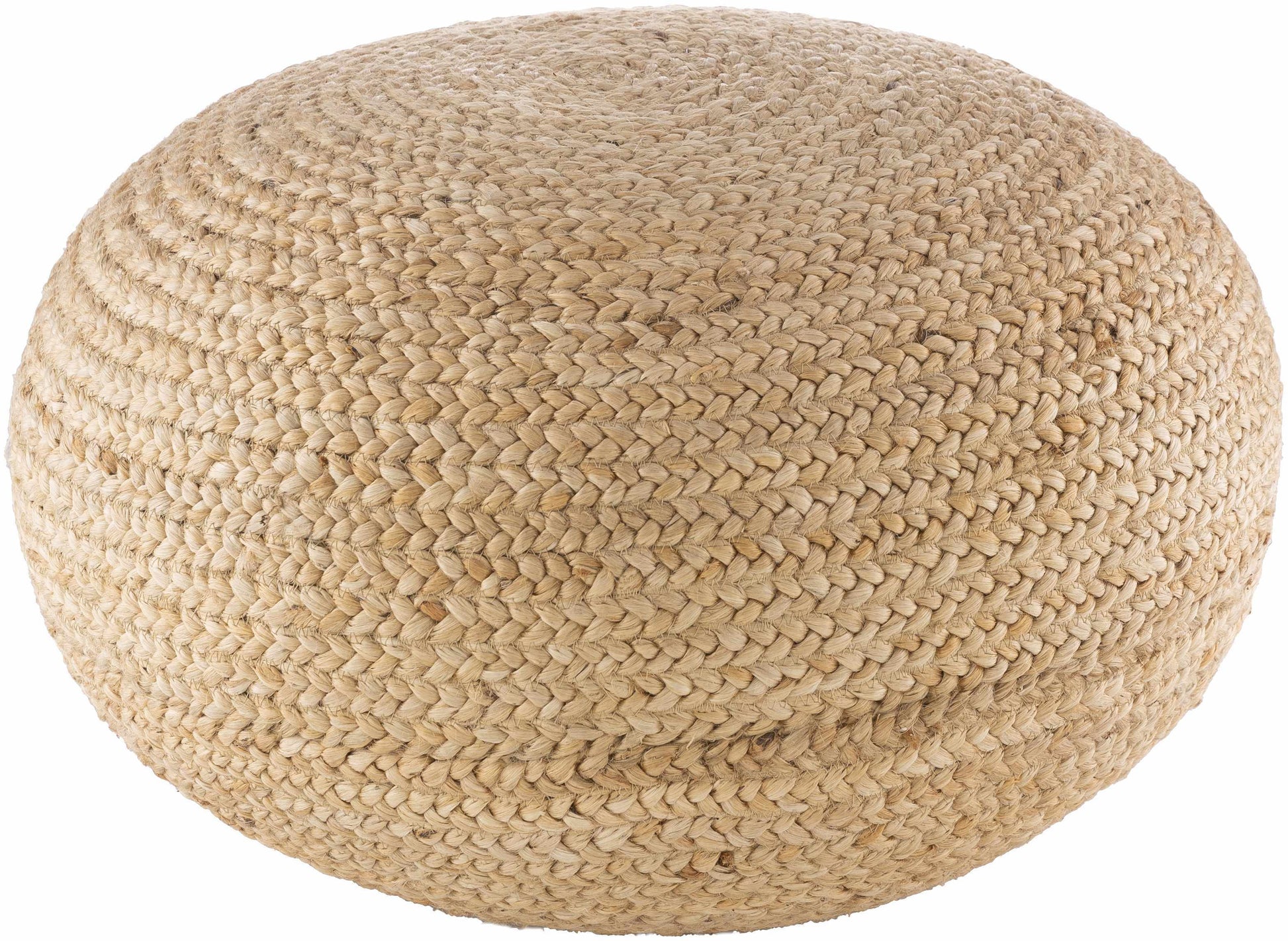 Tintern Jute Knitted Pouf-1