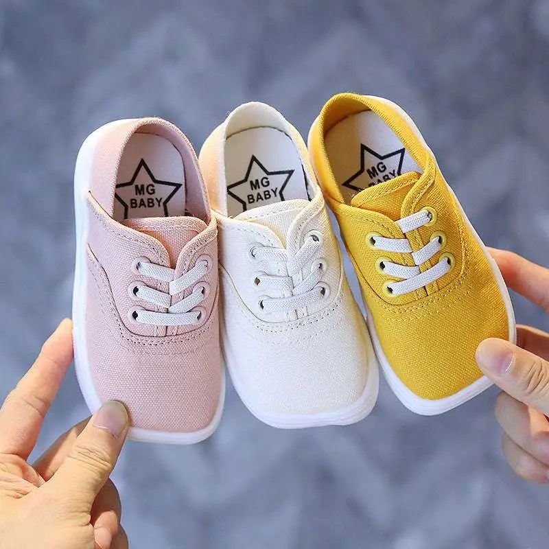 Toddler Canvas Shoes Korean Board Shoes