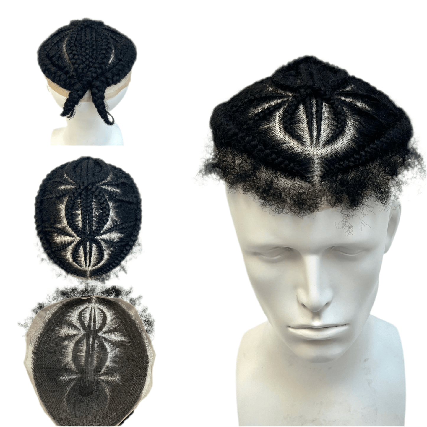 Toupee - 100%Human Hair Full Lace