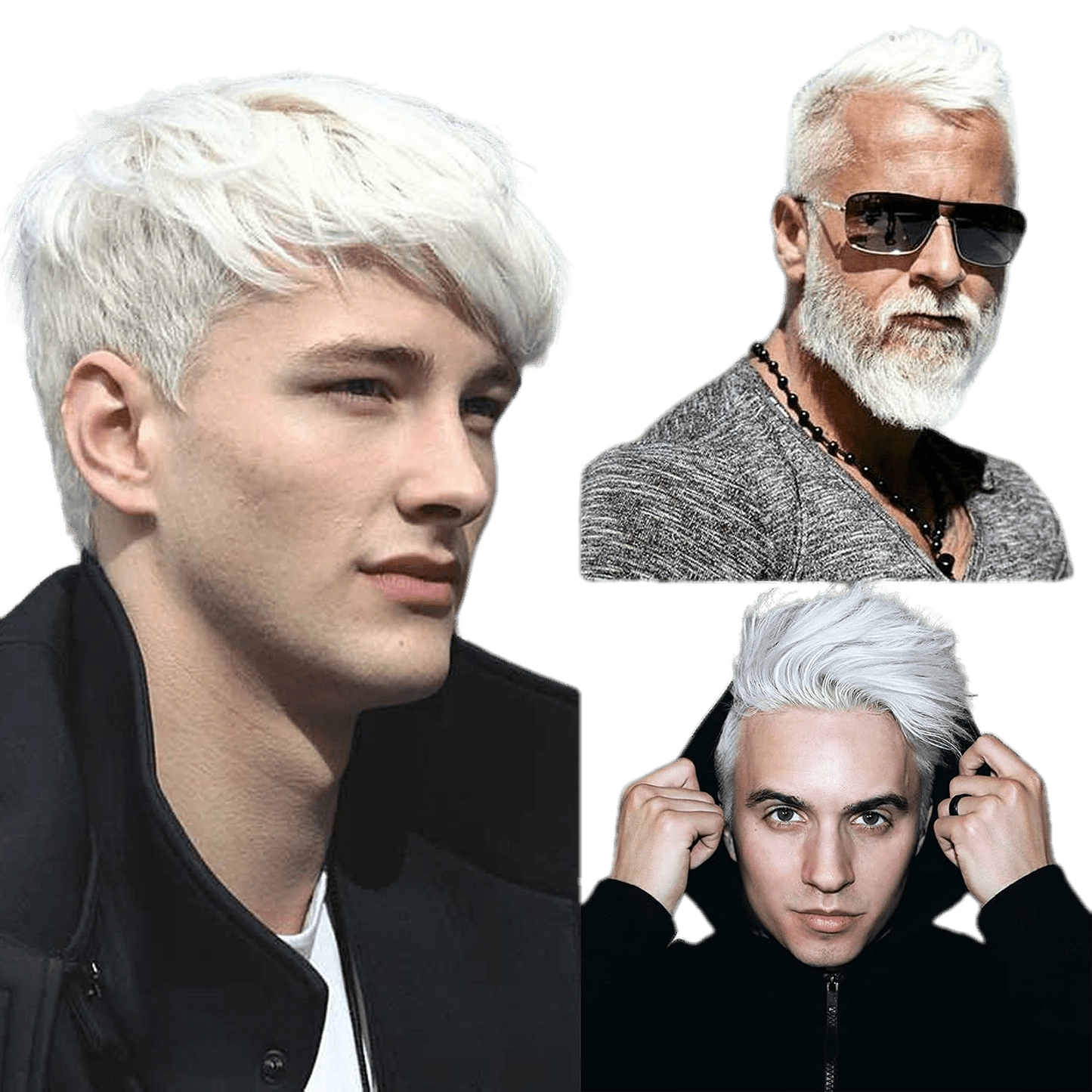 Toupee - 100%Human Hair Full Lace