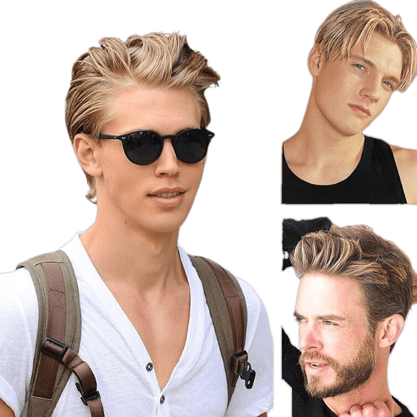 Toupee - 100%Human Hair Full Lace