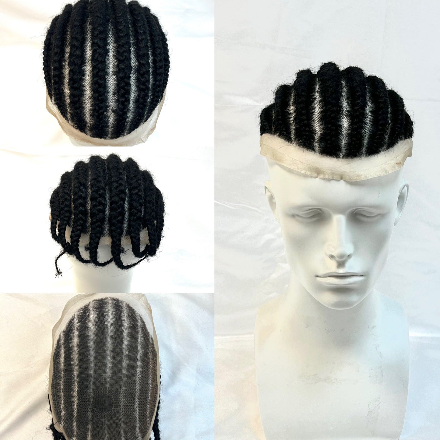 Toupee - 100%Human Hair Full Lace