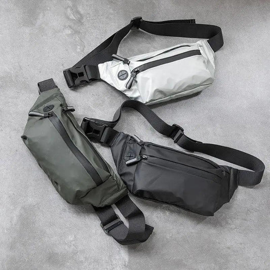 Trendy Premium Waterproof Lightweight Fanny Pack For Sport Gym Workout Travel Work Classic Large Capacity Unisex Belt Bags Hip Waist Packs