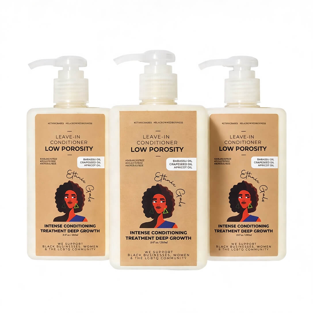 Low Porosity Deep Moisture Leave-In Conditioner