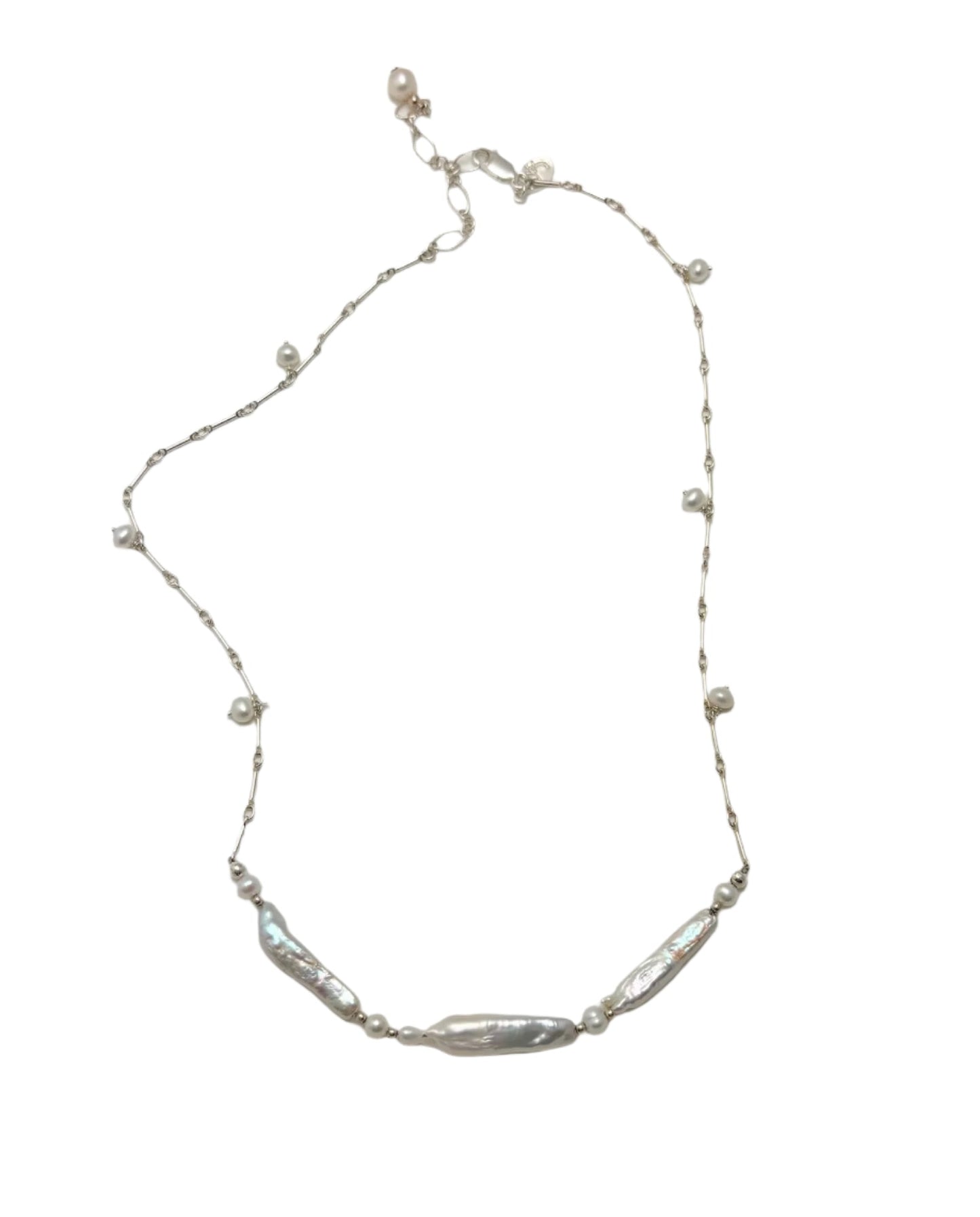 Triad Pearl Necklace