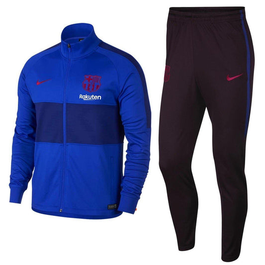 FC Barcelona blue training presentation Soccer tracksuit 2019/2020 - Nike-0