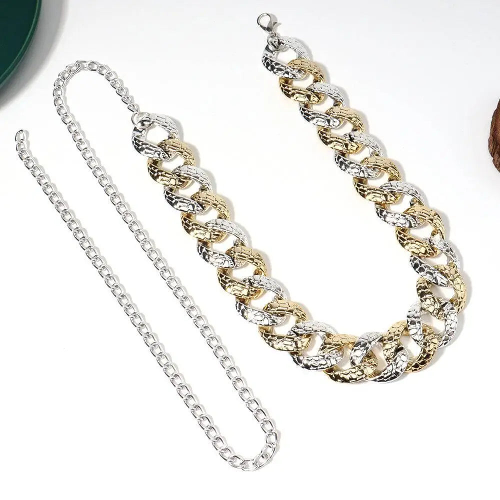 Two Tone Chain Summer Body Jewelry Belt