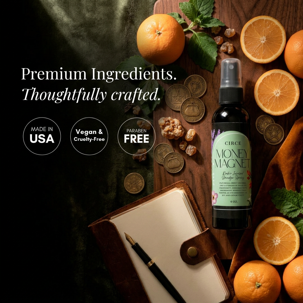 Prosperity Smudge Spray — Money Magnet Ritual Mist