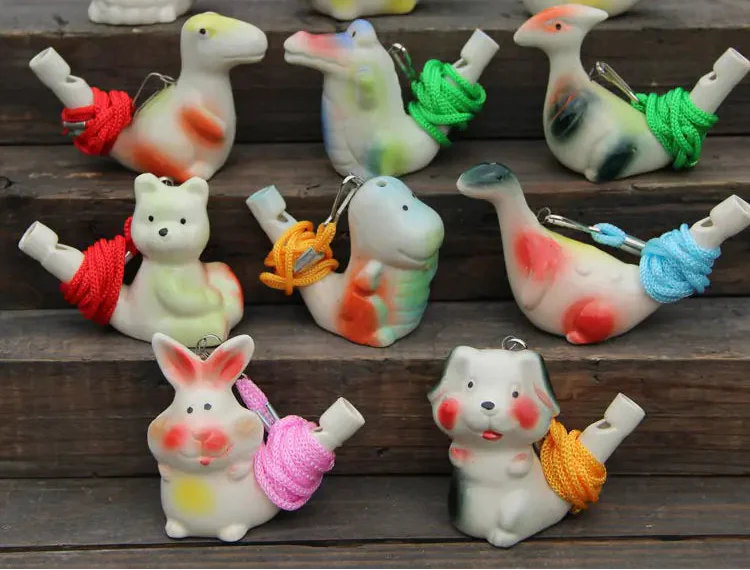Ceramic Whistle Waterbird Ocarina