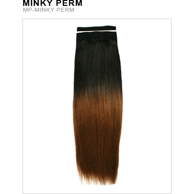 Unique's Human Hair Minky Perm 14 Inch