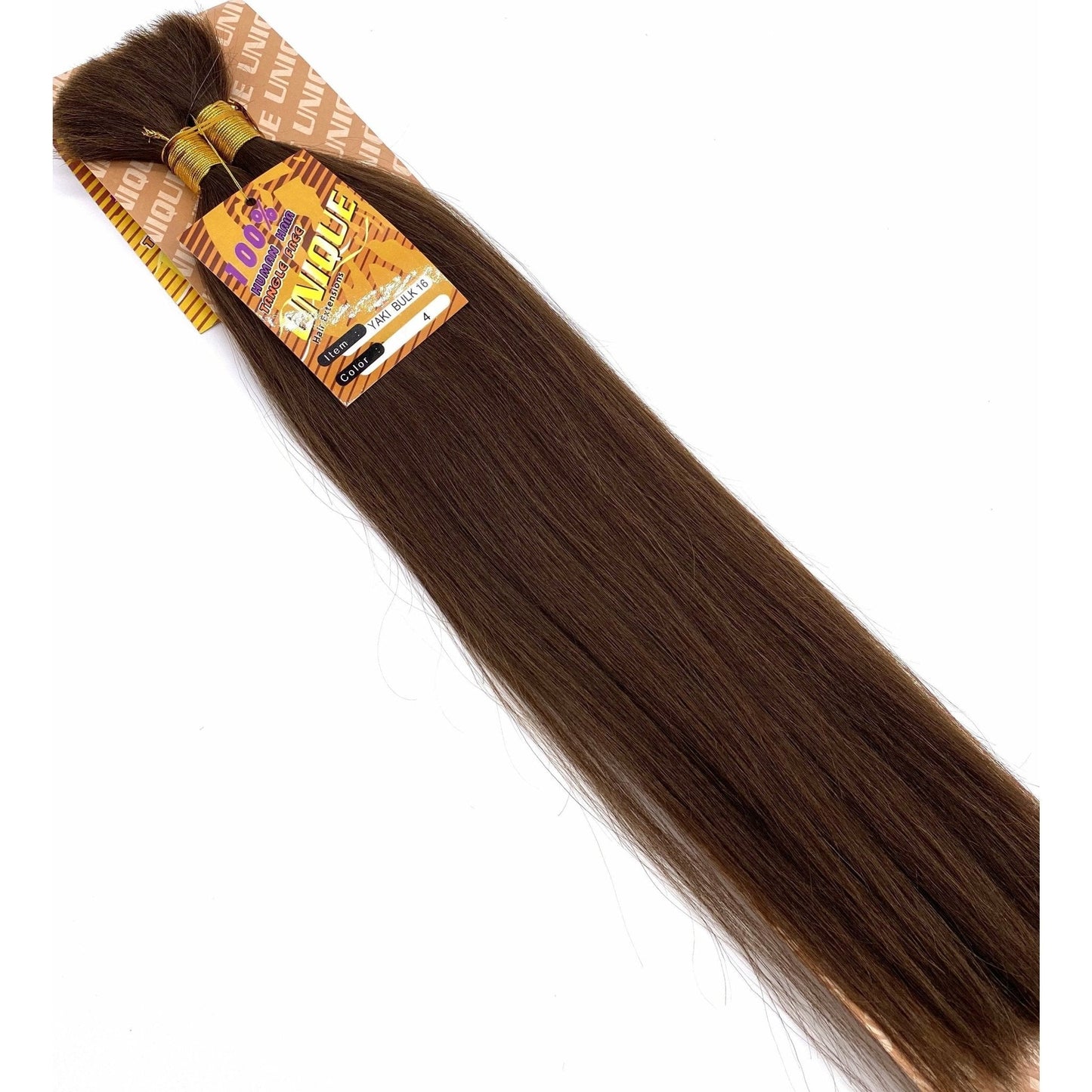 Unique's Yaki Bulk / 100% Human Hair 16"