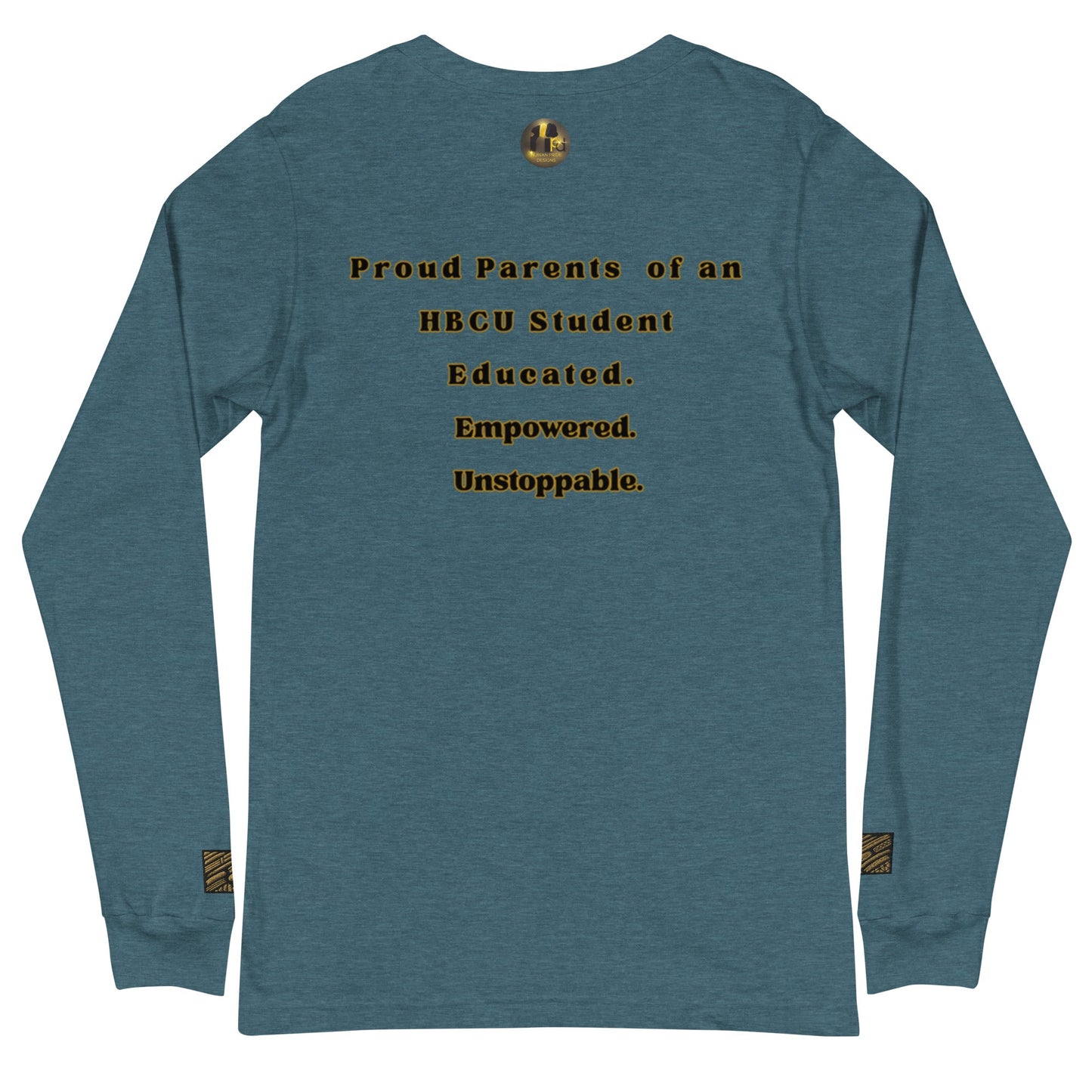 Proud HBCU Parents Unisex Long Sleeve Tee