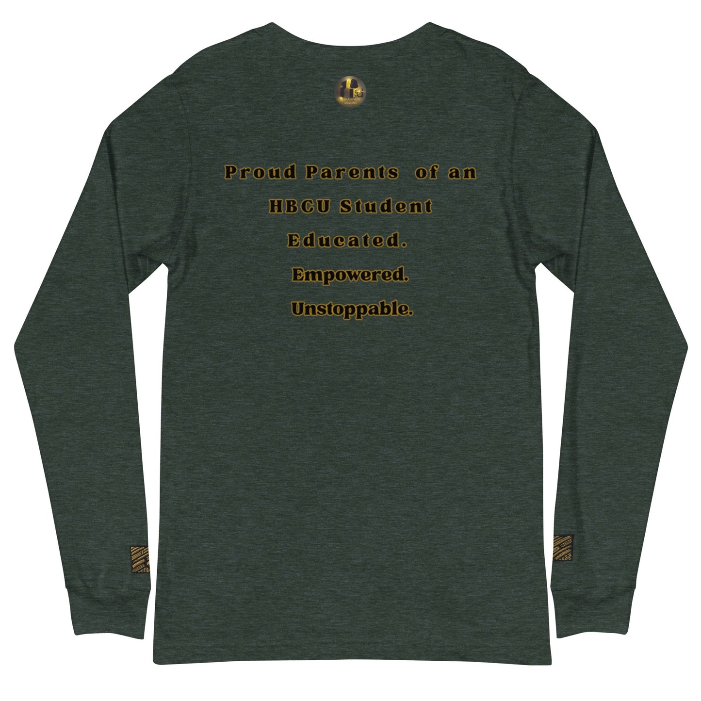 Proud HBCU Parents Unisex Long Sleeve Tee