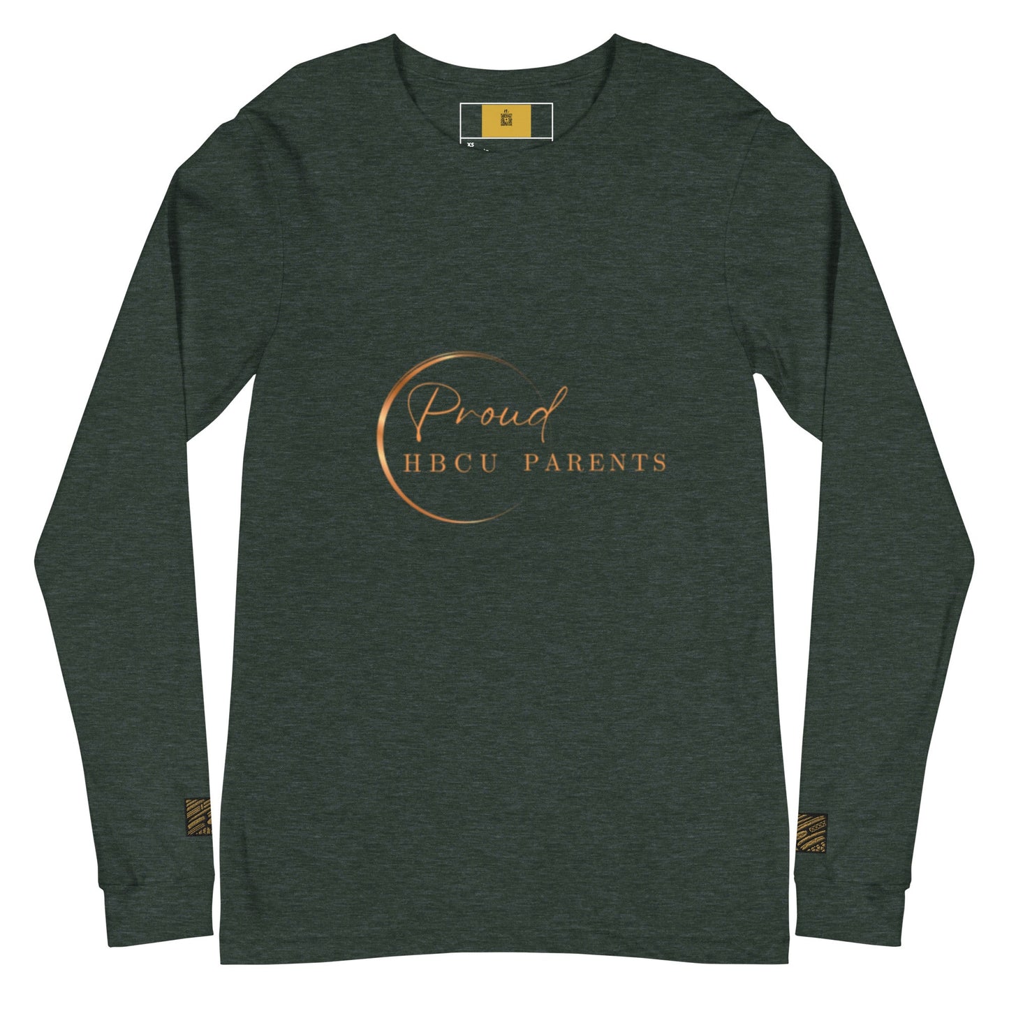 Proud HBCU Parents Unisex Long Sleeve Tee
