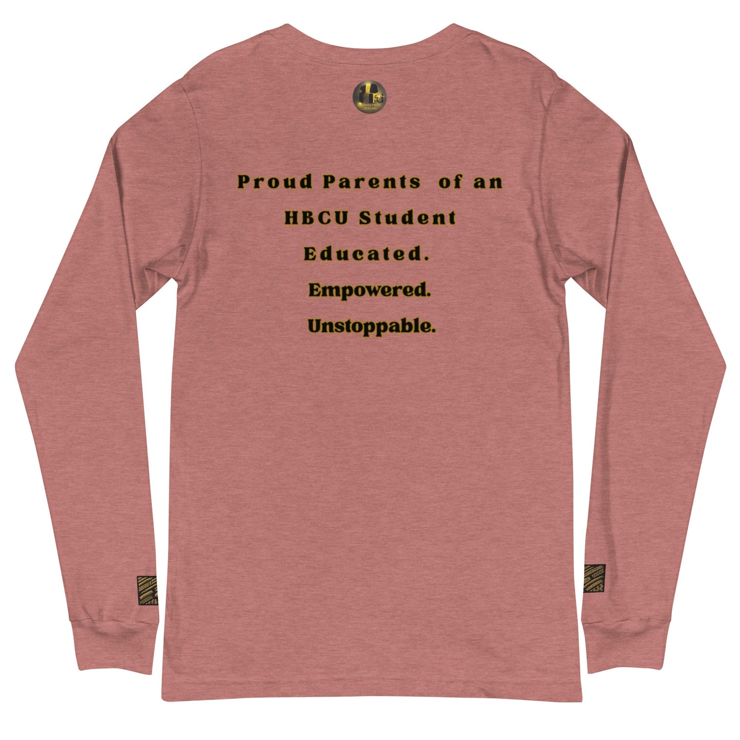 Proud HBCU Parents Unisex Long Sleeve Tee