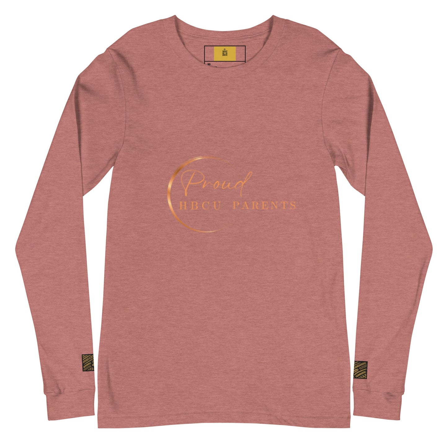 Proud HBCU Parents Unisex Long Sleeve Tee