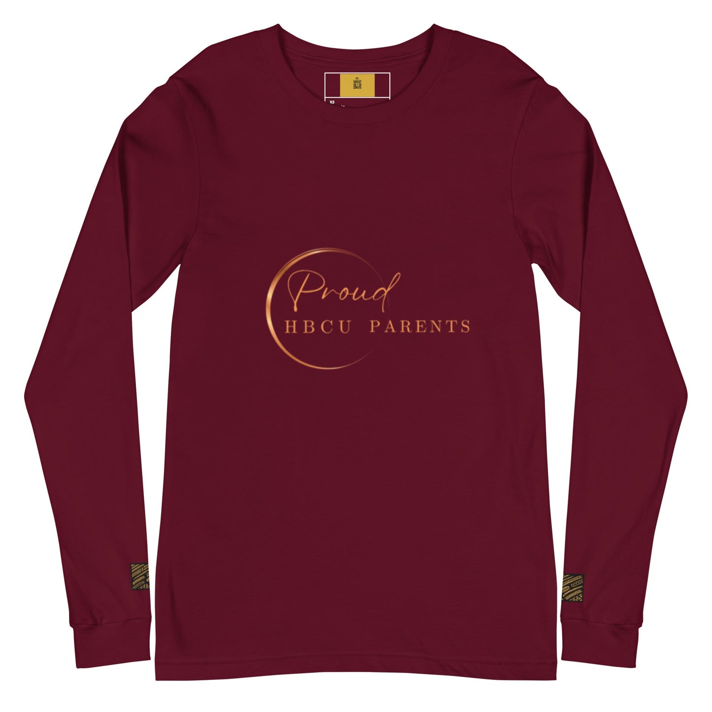 Proud HBCU Parents Unisex Long Sleeve Tee