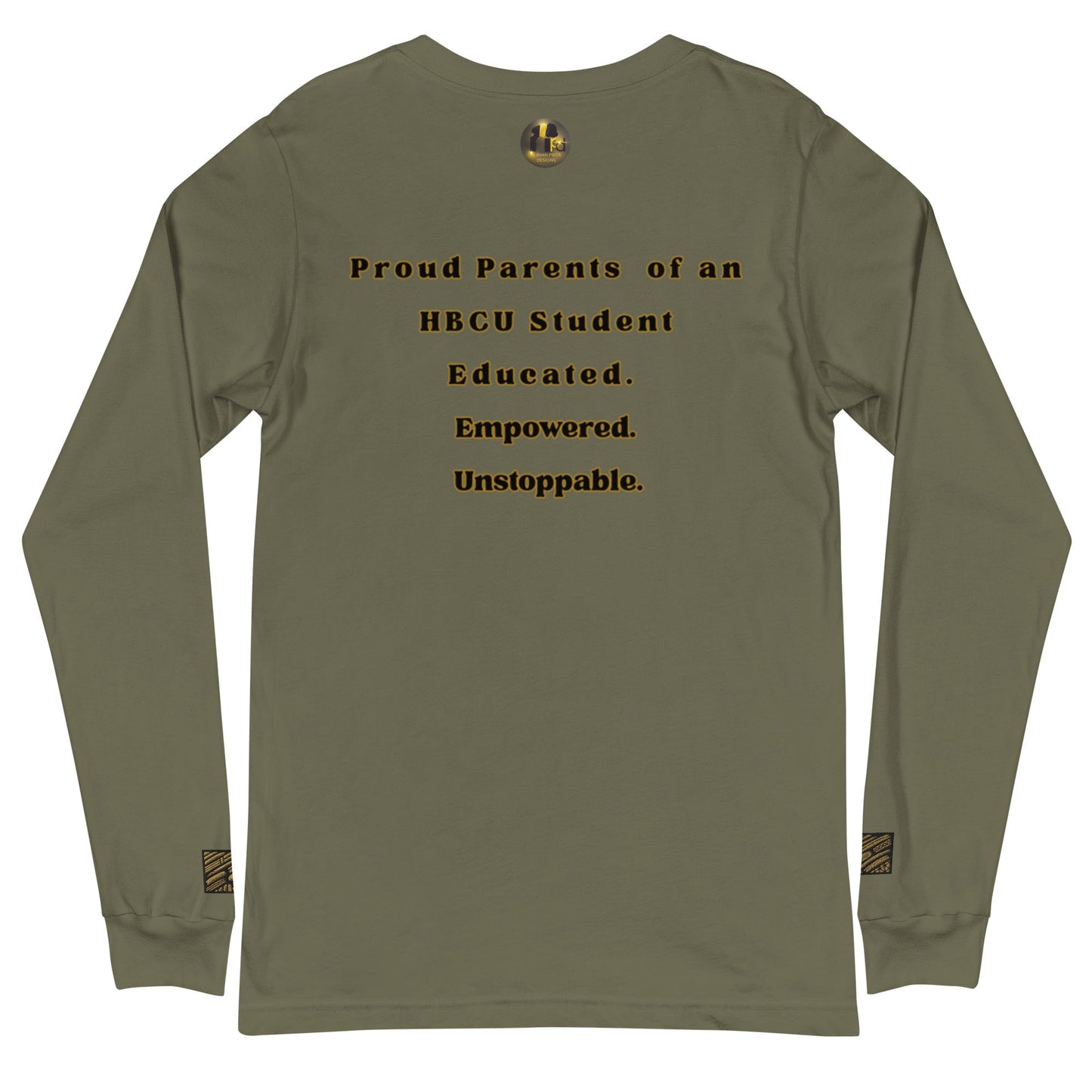 Proud HBCU Parents Unisex Long Sleeve Tee
