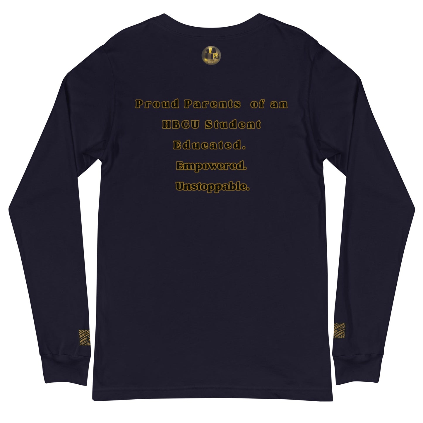Proud HBCU Parents Unisex Long Sleeve Tee