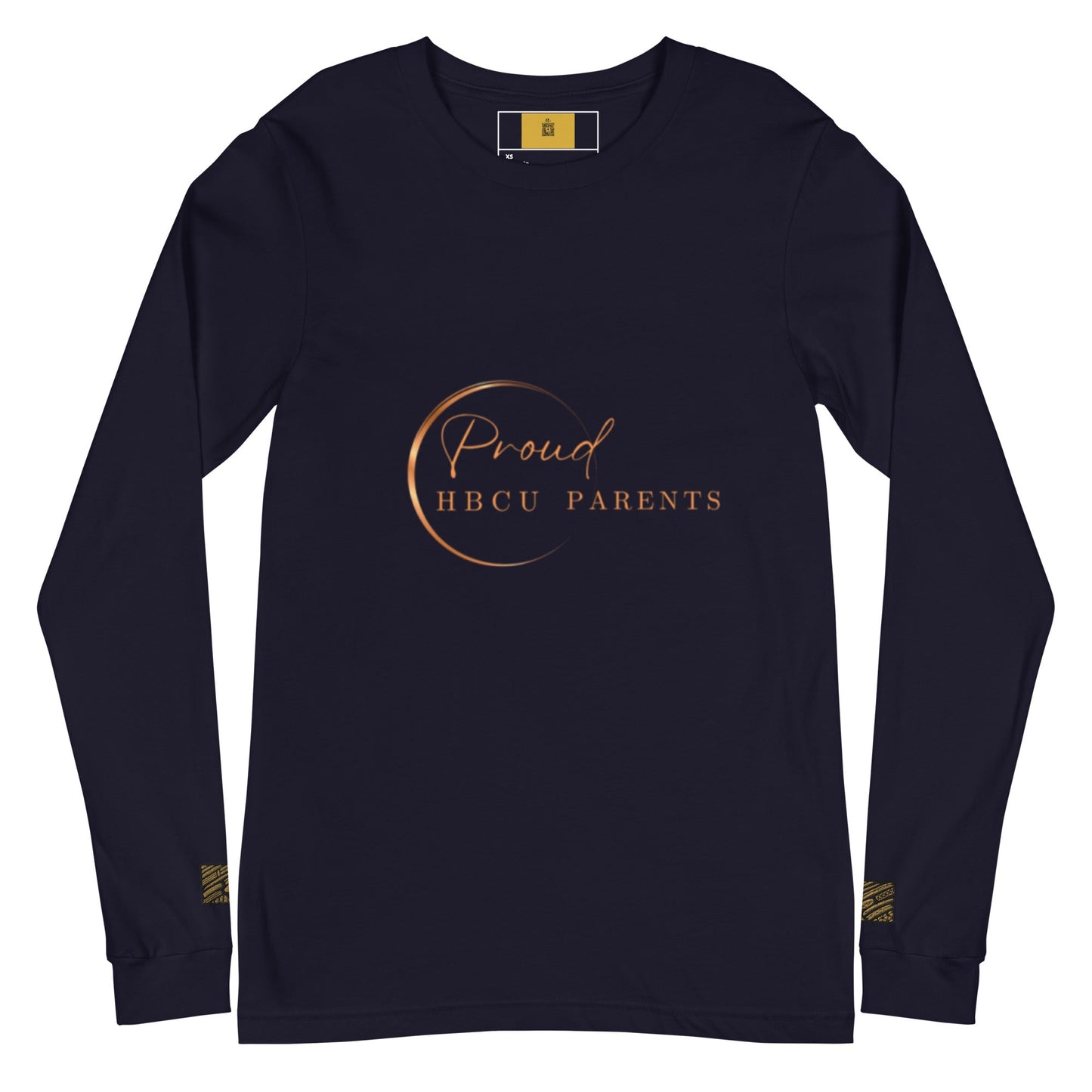 Proud HBCU Parents Unisex Long Sleeve Tee