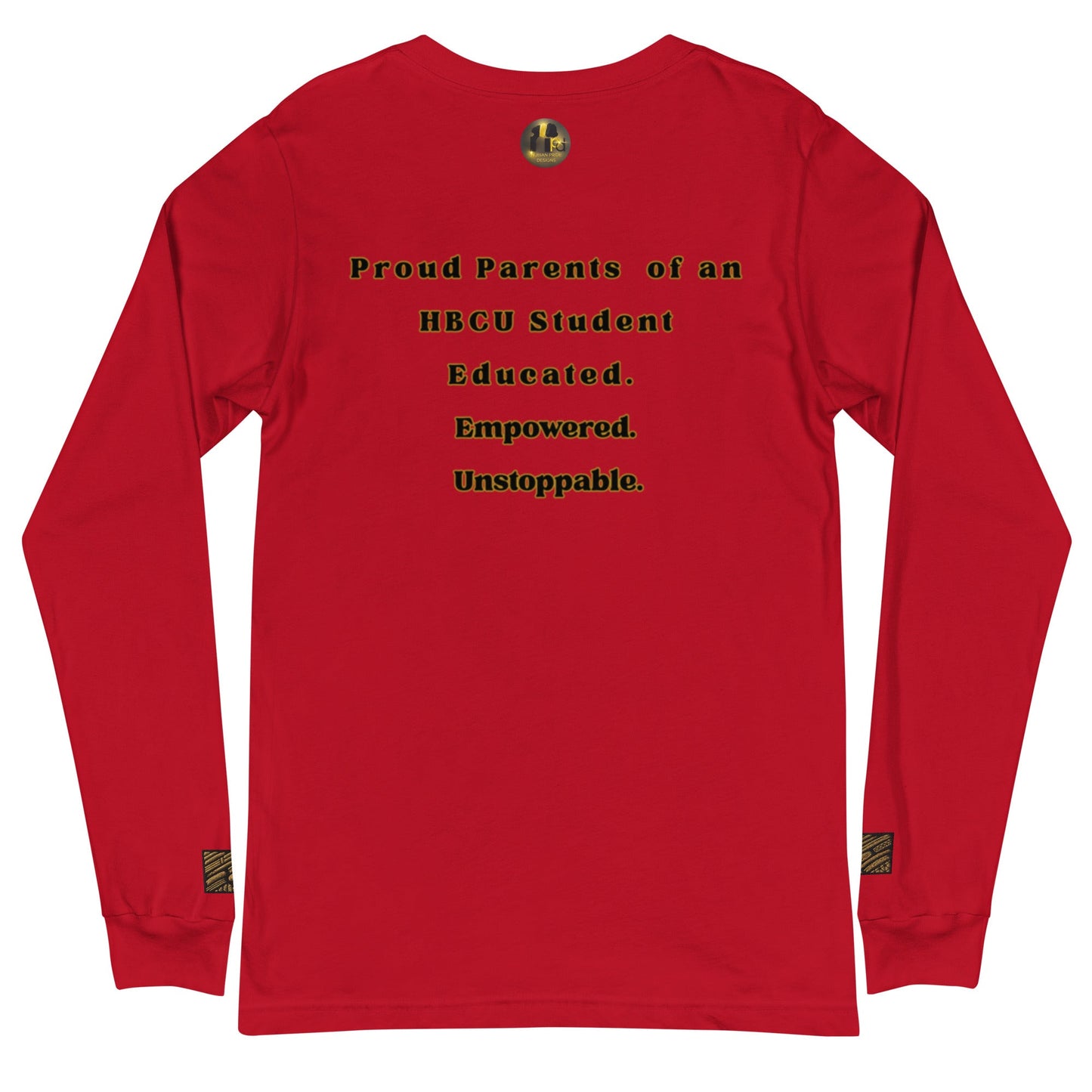 Proud HBCU Parents Unisex Long Sleeve Tee