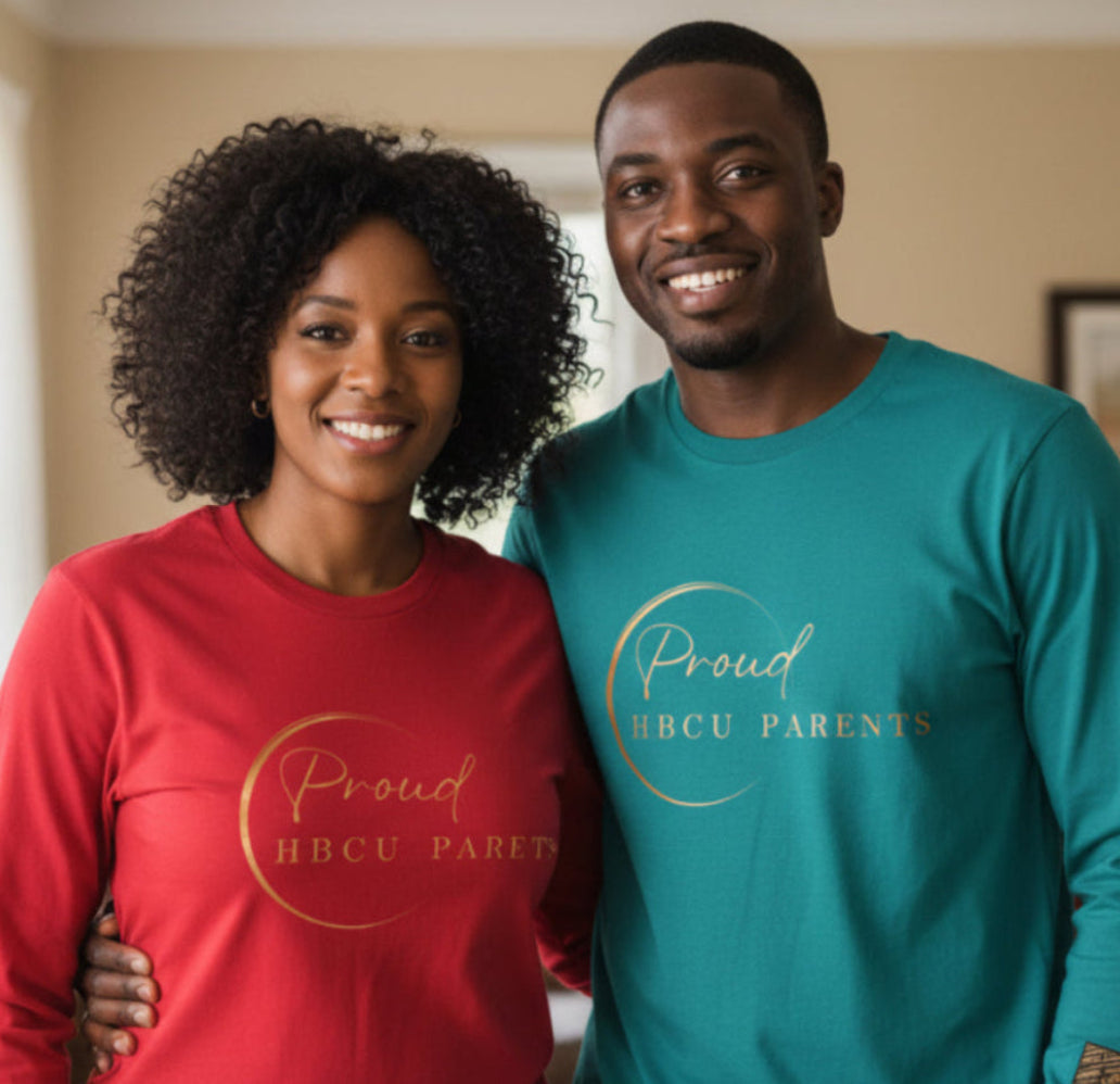 Proud HBCU Parents Unisex Long Sleeve Tee