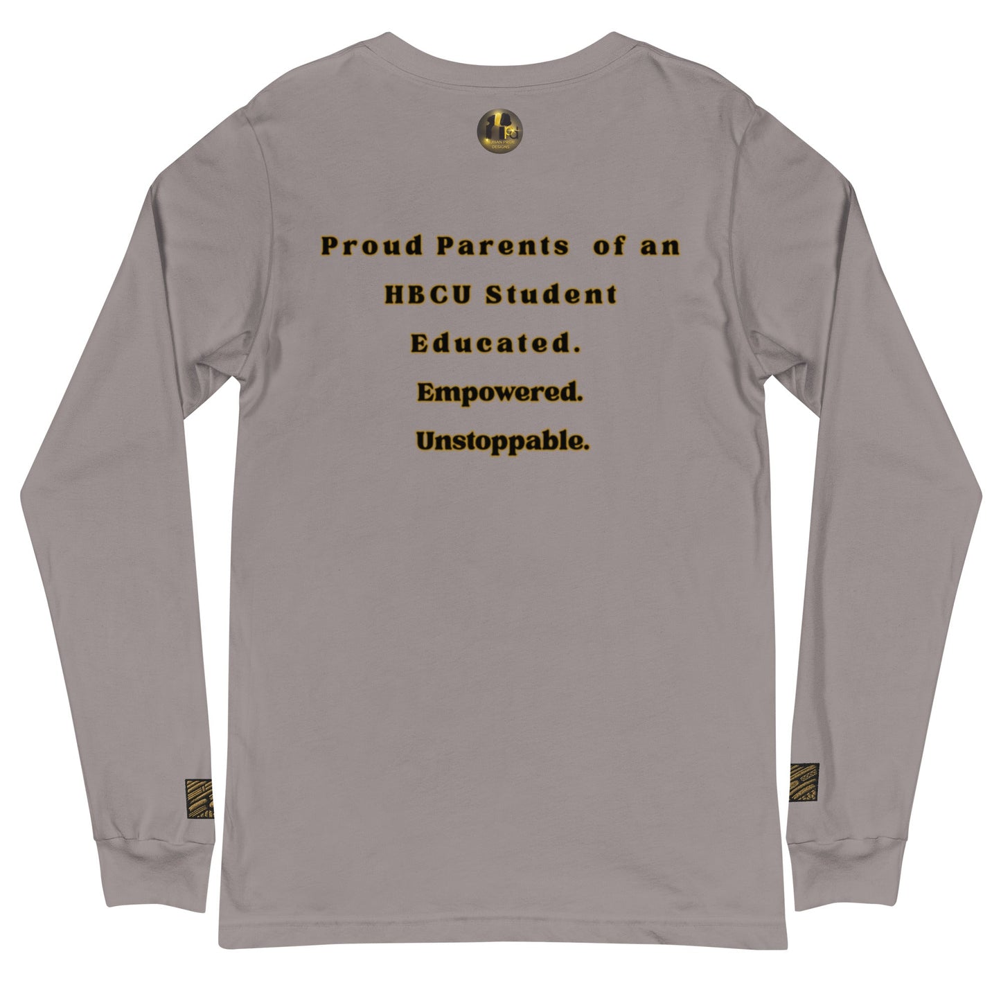 Proud HBCU Parents Unisex Long Sleeve Tee