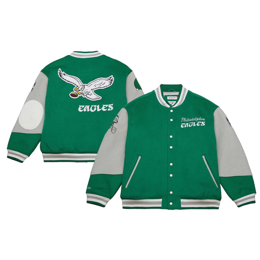 Philadelphia Eagles - NFL Team History Varsity Jacket