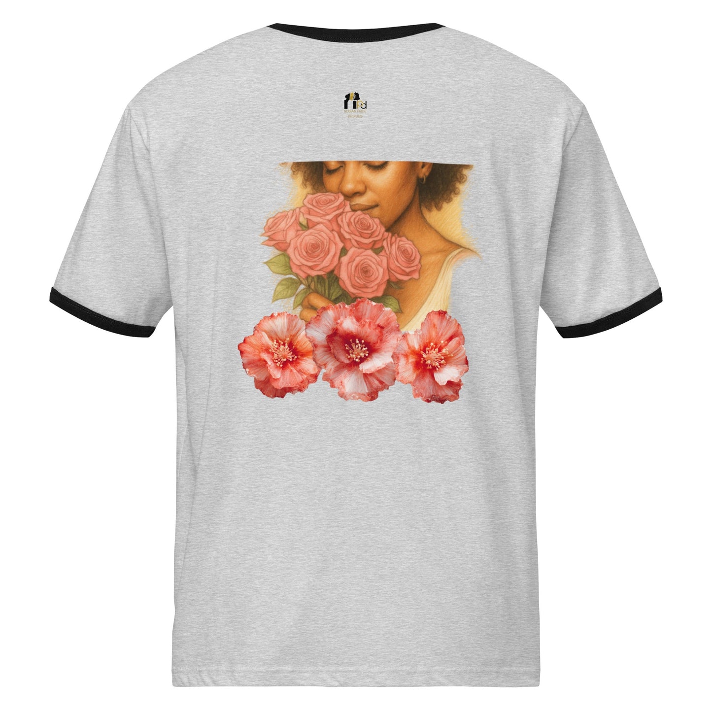 Love Yourself First  Women’s Retro Ringer Crew NeckTee