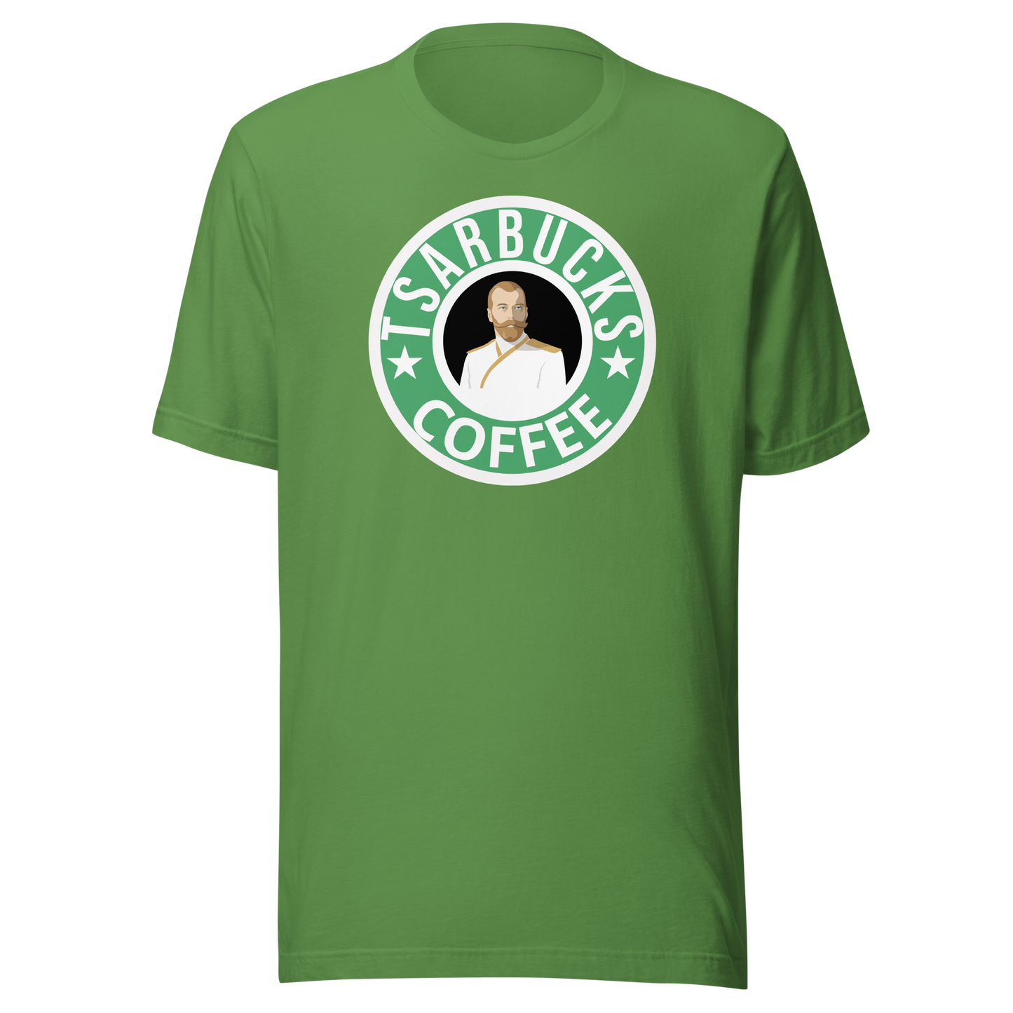 Unisex Short-Sleeve Top: Tsarbucks Coffee-4