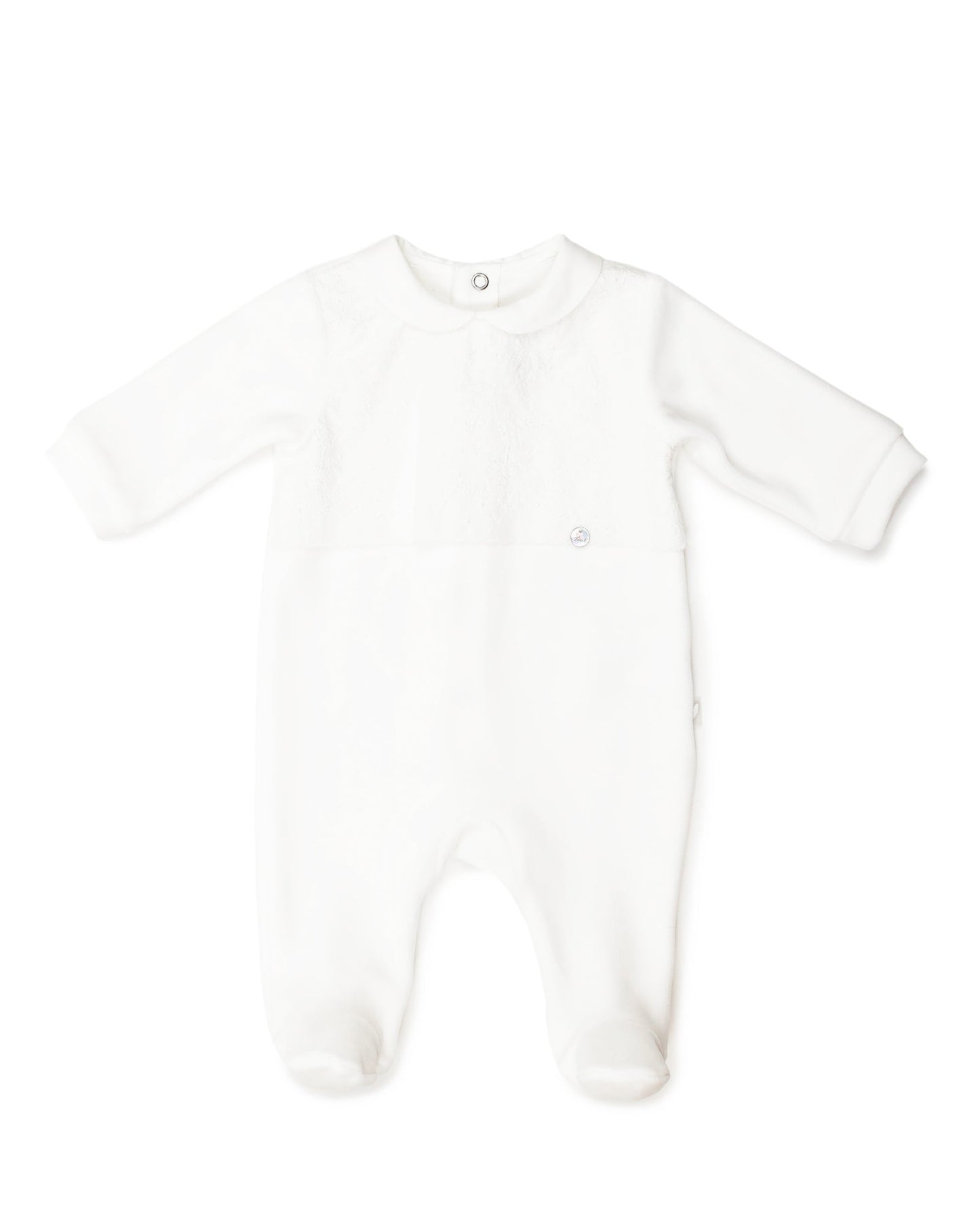 PURETE - Ivory Interlock Footie