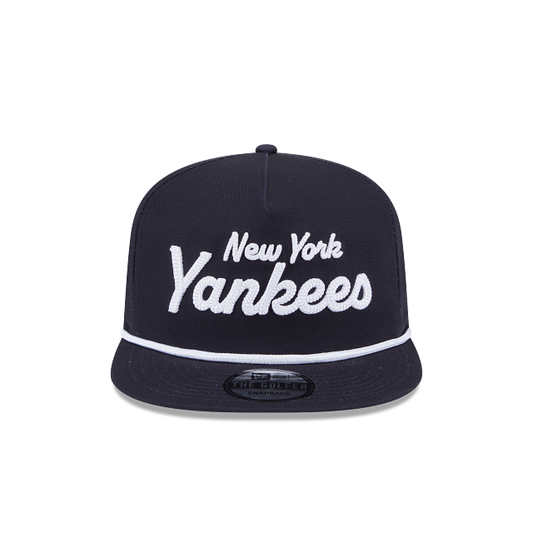 New York Yankees - Golfer Team Text Snapback Hat, New Era