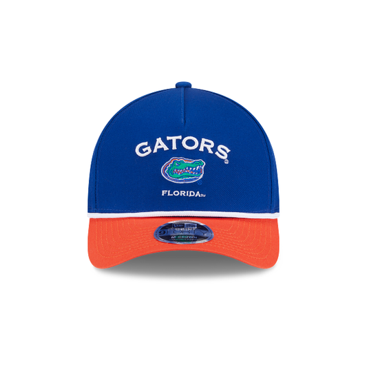 Florida Gators - 9Forty M-Crown Two Tone Rope Snapback Hat, New Era