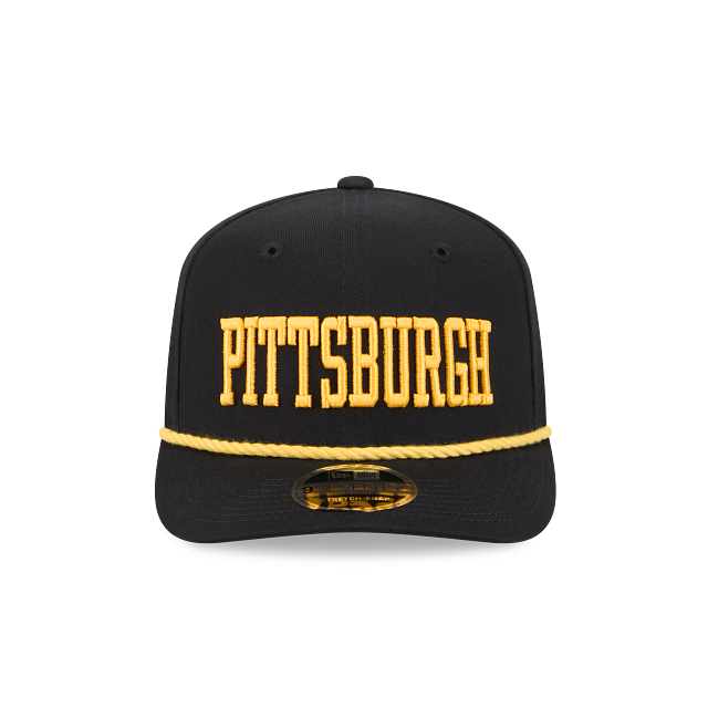 Pittsburgh Steelers - NFL 9Seventy Woodmark Stretch-Snap Hat, New Era